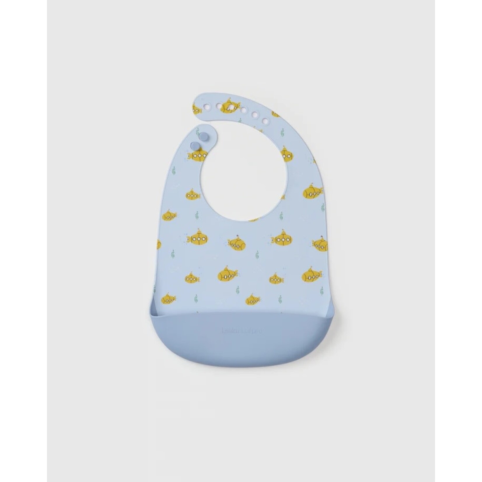 Loulou Lollipop LOULOU LOLLIPOP - Bavoir en silicone imprimé - 'Ocean Explorer'