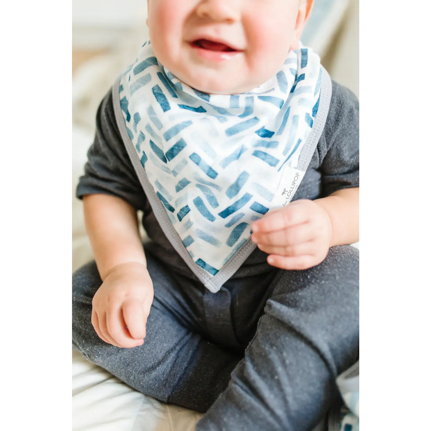Loulou Lollipop LOULOU LOLLIPOP - Set of Two Bandana Bibs - Adventure begins