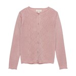 Creamie CREAMIE - Cardigan rose à paillettes