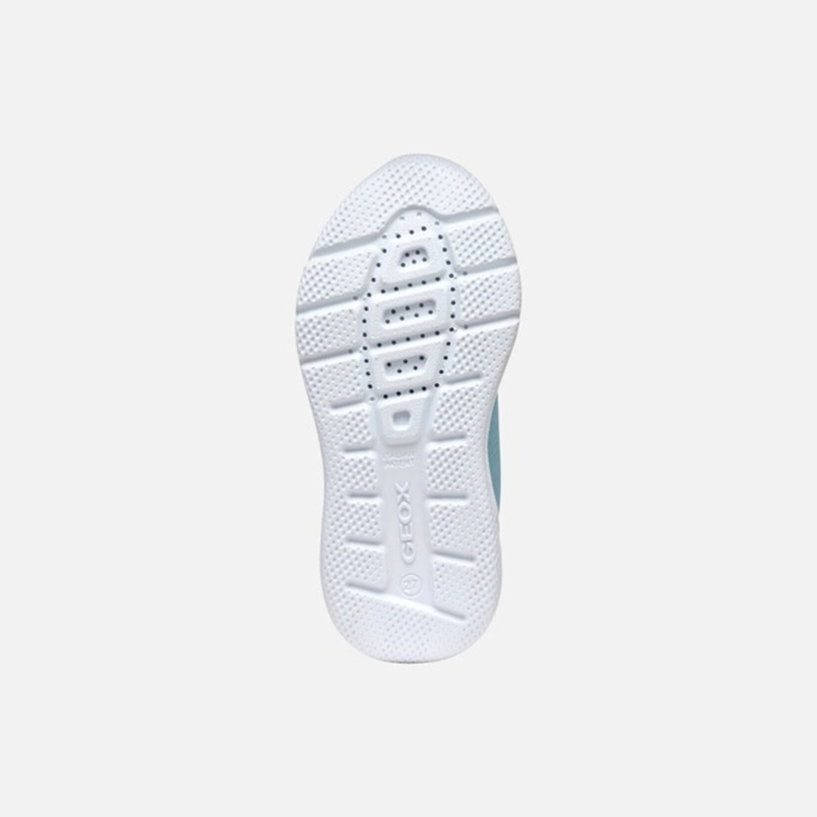 Geox GEOX - Pale blue glitter sneakers 'Sprintye - Sky/Fuchsia'