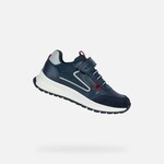 Geox GEOX - Chaussures de sport 'J BRIEZEE B. A. - Navy/DK Red'