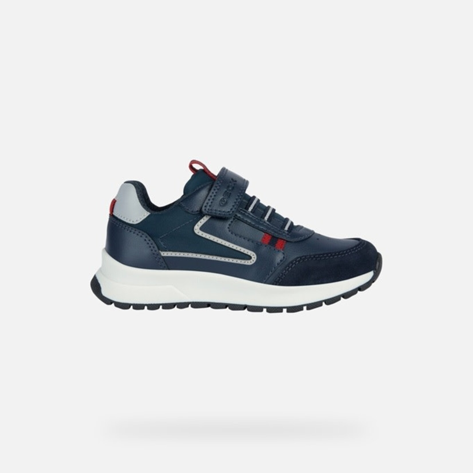Geox GEOX - Chaussures de sport 'J BRIEZEE B. A. - Navy/DK Red'