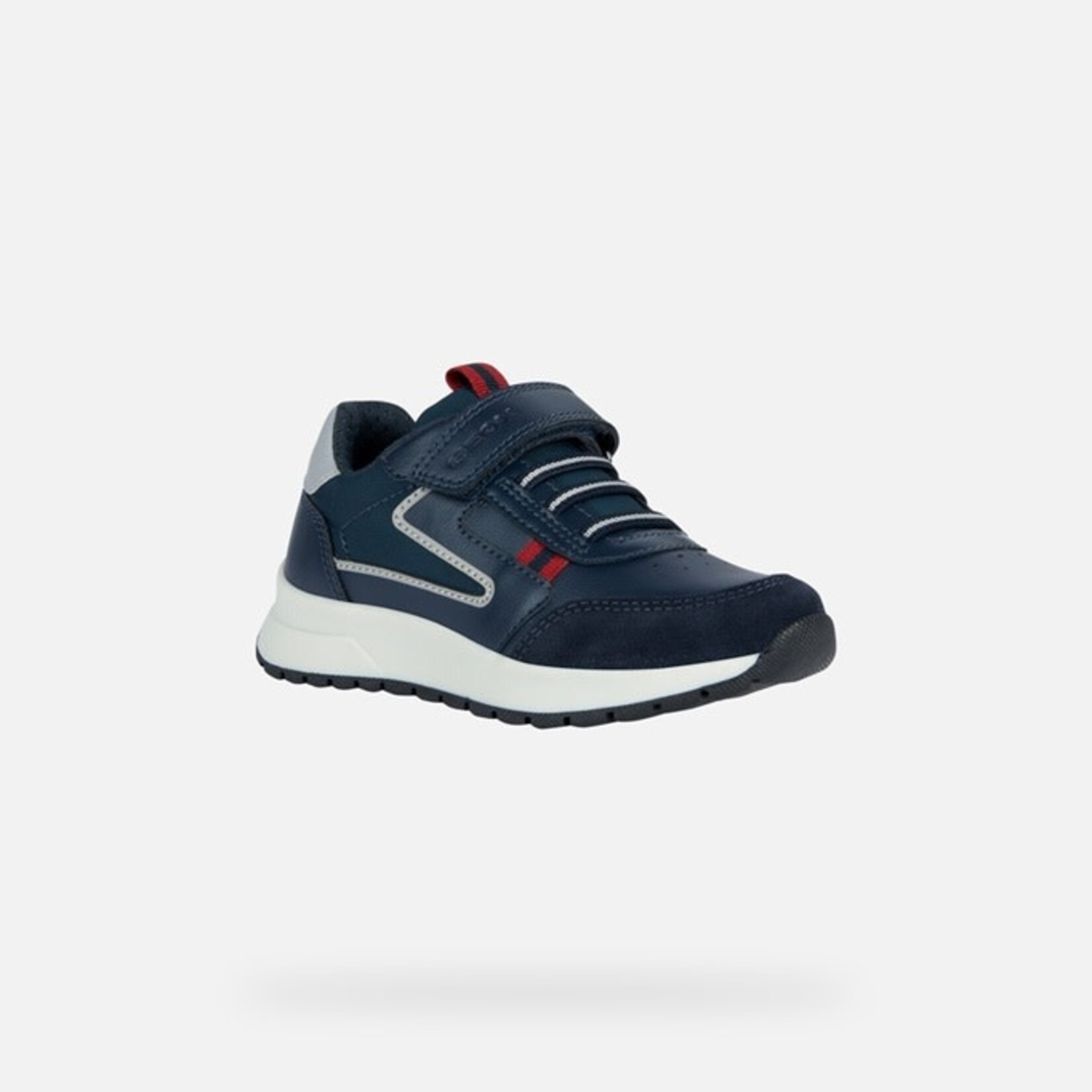 Geox GEOX - Chaussures de sport 'J BRIEZEE B. A. - Navy/DK Red'