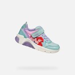 Geox GEOX - Sneaker with luminous sole 'J. Fadinlight A - PR. Tex + GLI. Pa - Watersea/Lilac'