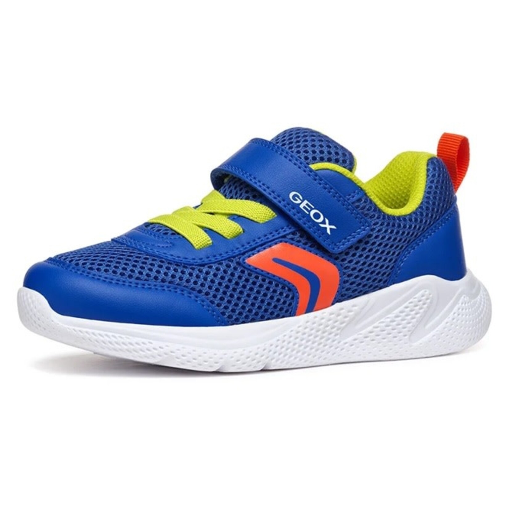 Geox GEOX - Navy blue sports shoes 'Sprintye - Royal Blue/Red'