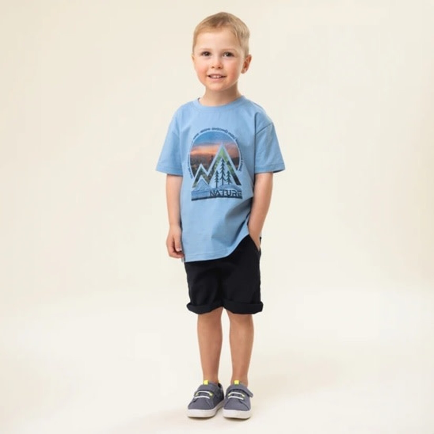 Nanö NANÖ - Navy Bermuda Shorts  'Destination plein air'