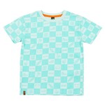 Nanö NANÖ - Turquoise T-shirt with Beach Print '360 degrés'
