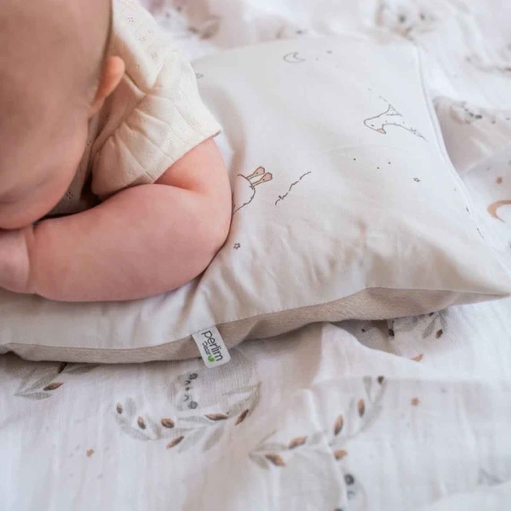 Perlimpinpin PERLIMPINPIN - Cotton muslin blanket 'Sloth'