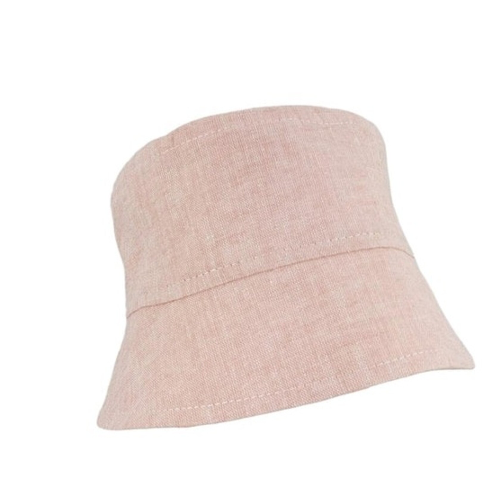 Tirigolo TIRIGOLO - Chapeau d'été classique ajustable en lin - Rose