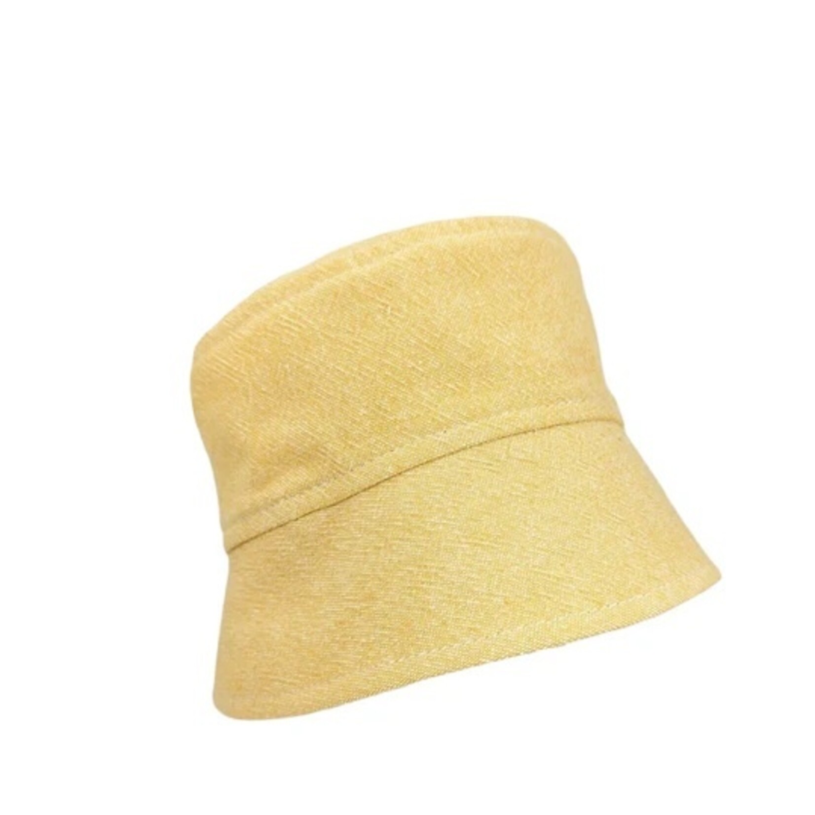 Tirigolo TIRIGOLO - Classic Adjustable Linen Summer Hat - Yellow