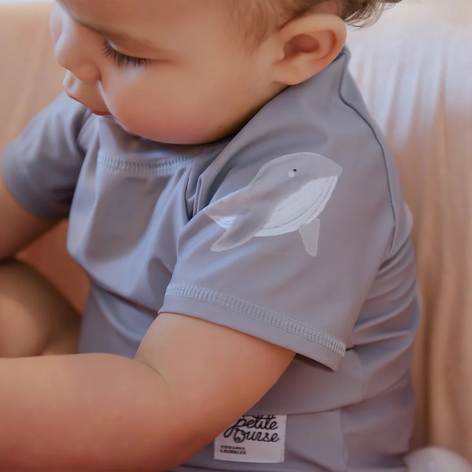 La Petite Ourse LA PETITE OURSE - UV Swim Shirts 'Gray - Marine'