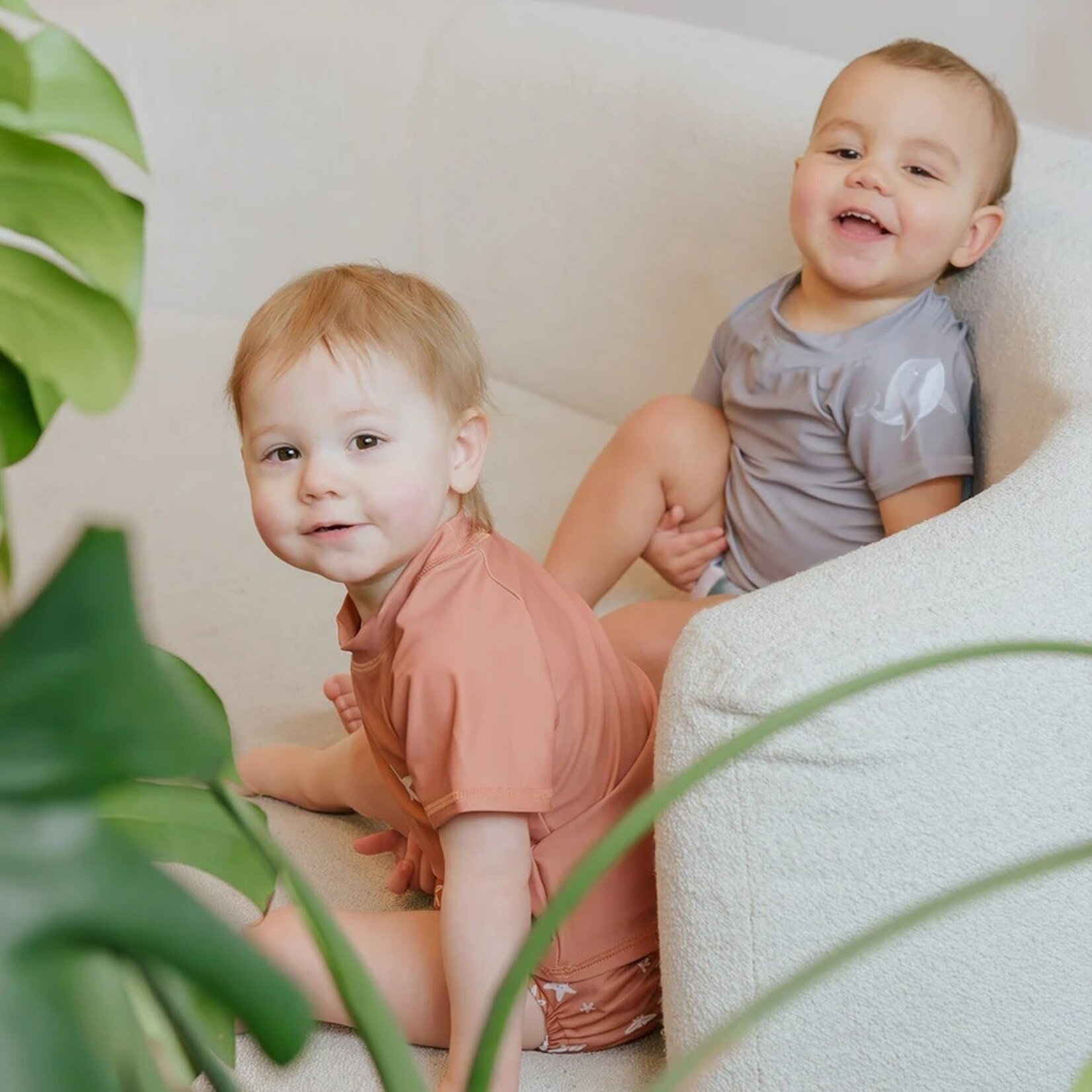 La Petite Ourse LA PETITE OURSE - UV Swim Shirts 'Gray - Marine'