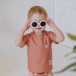 La Petite Ourse LA PETITE OURSE - UV Swim Shirts 'Orange - Starfish'