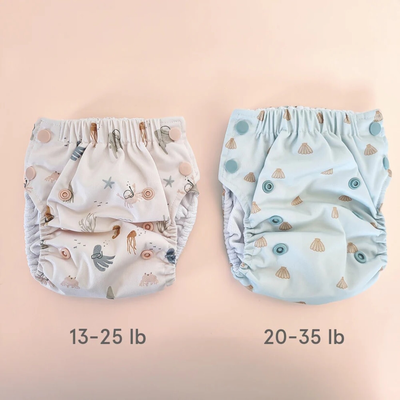 La Petite Ourse LA PETITE OURSE - Swim Diaper 2.0  'Seabed'