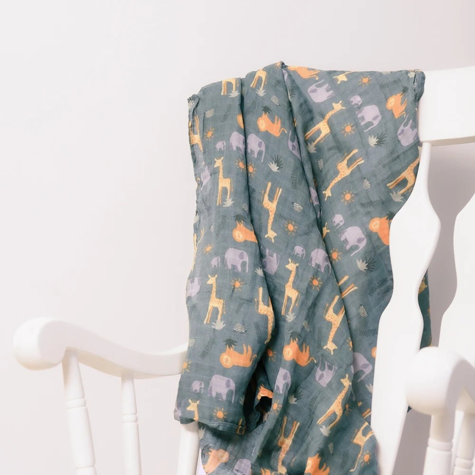 La Petite Ourse LA PETITE OURSE - Swaddle Blanket 'Savannah'