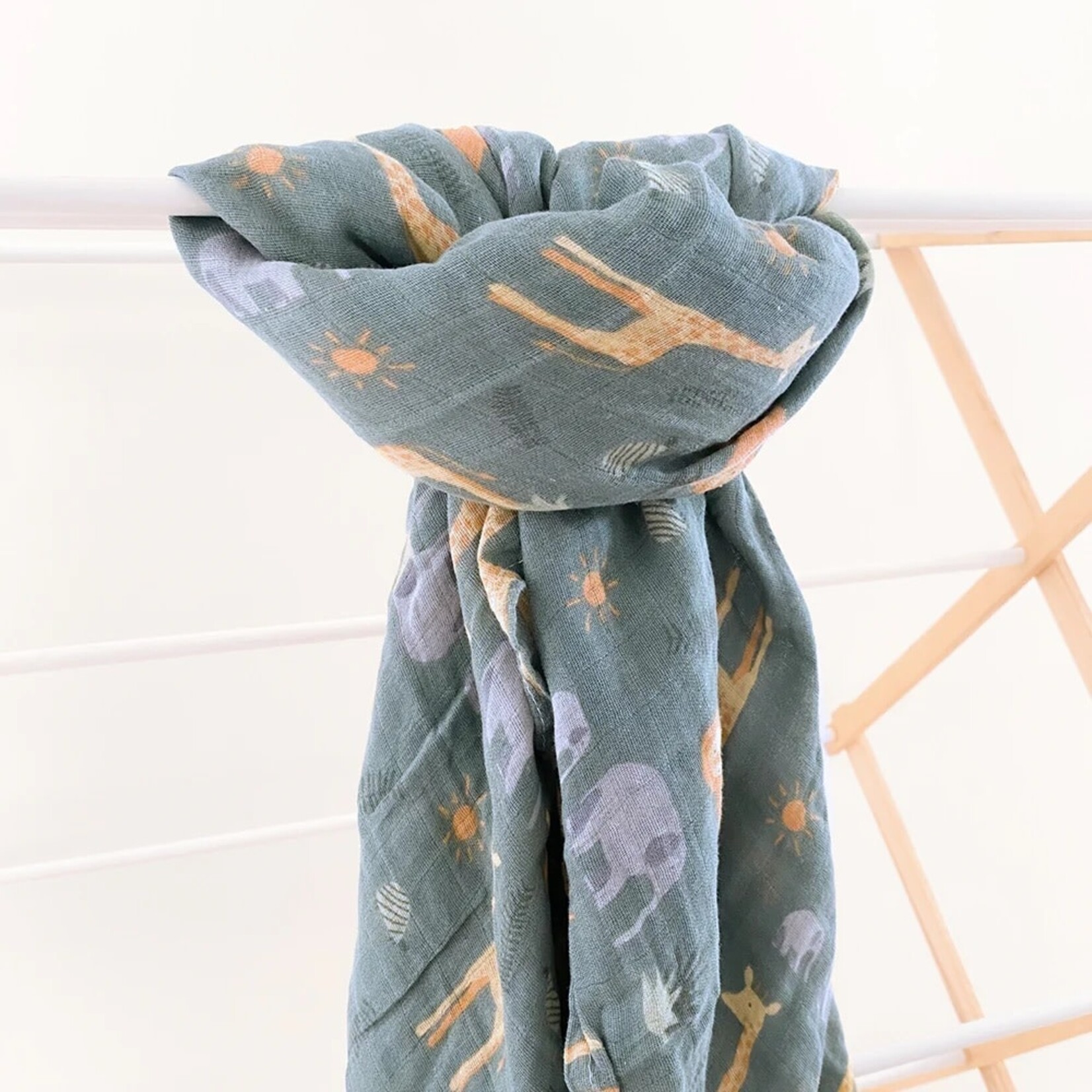 La Petite Ourse LA PETITE OURSE - Swaddle Blanket 'Savannah'
