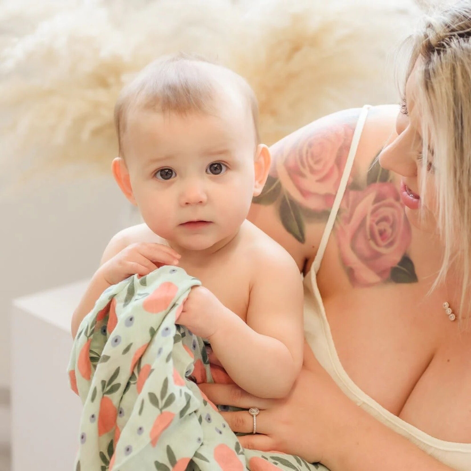 La Petite Ourse LA PETITE OURSE - Swaddle Blanket 'Freshness'