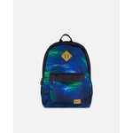 Deux par Deux DEUX PAR DEUX - Backpack with Northern Lights print 'Back To Cool!'