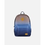 Deux par Deux DEUX PAR DEUX - Gray and blue gradient backpack 'Back To Cool!'