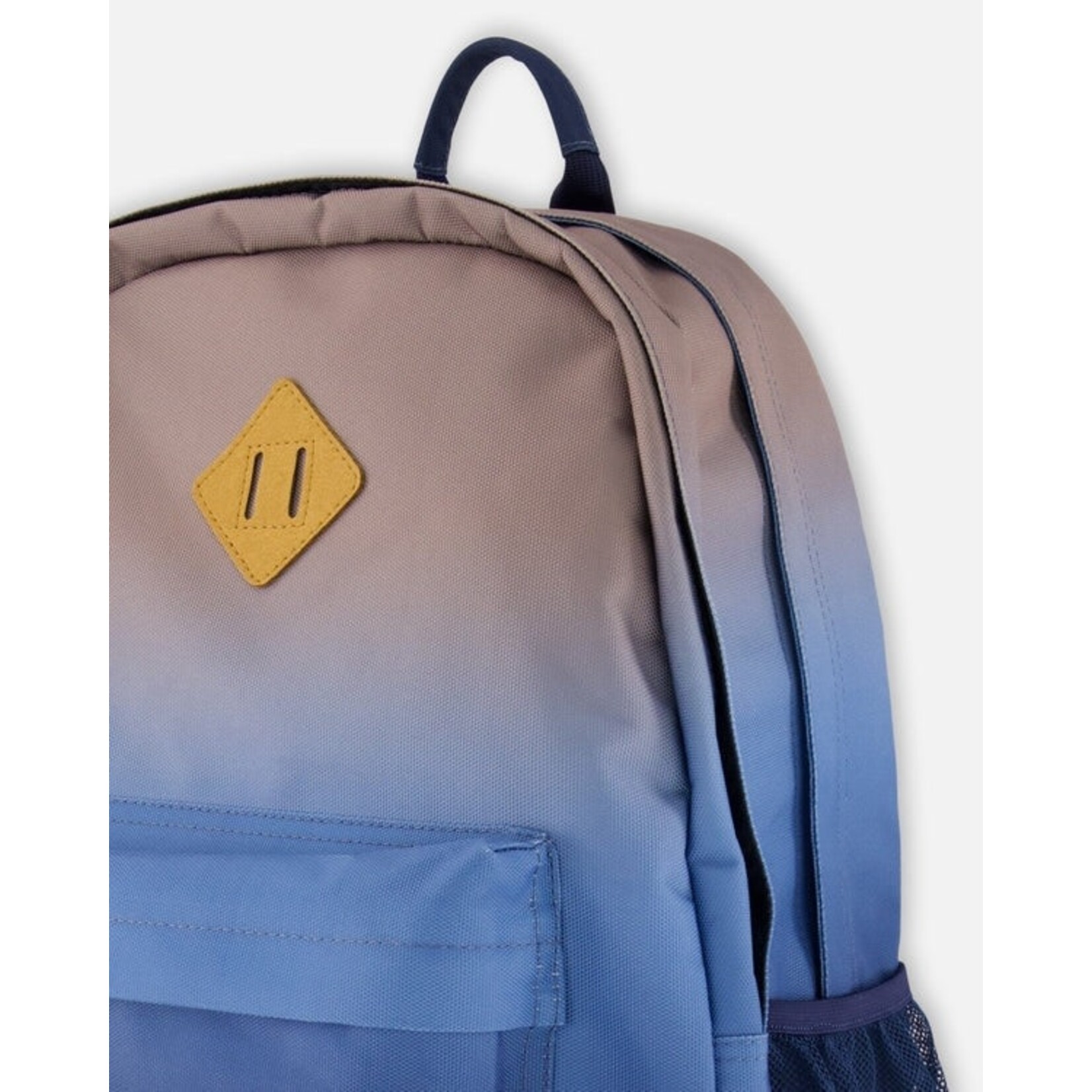 Deux par Deux DEUX PAR DEUX - Gray and blue gradient backpack 'Back To Cool!'