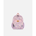 Deux par Deux DEUX PAR DEUX - Little Kids Backpack Lilac Cat Print