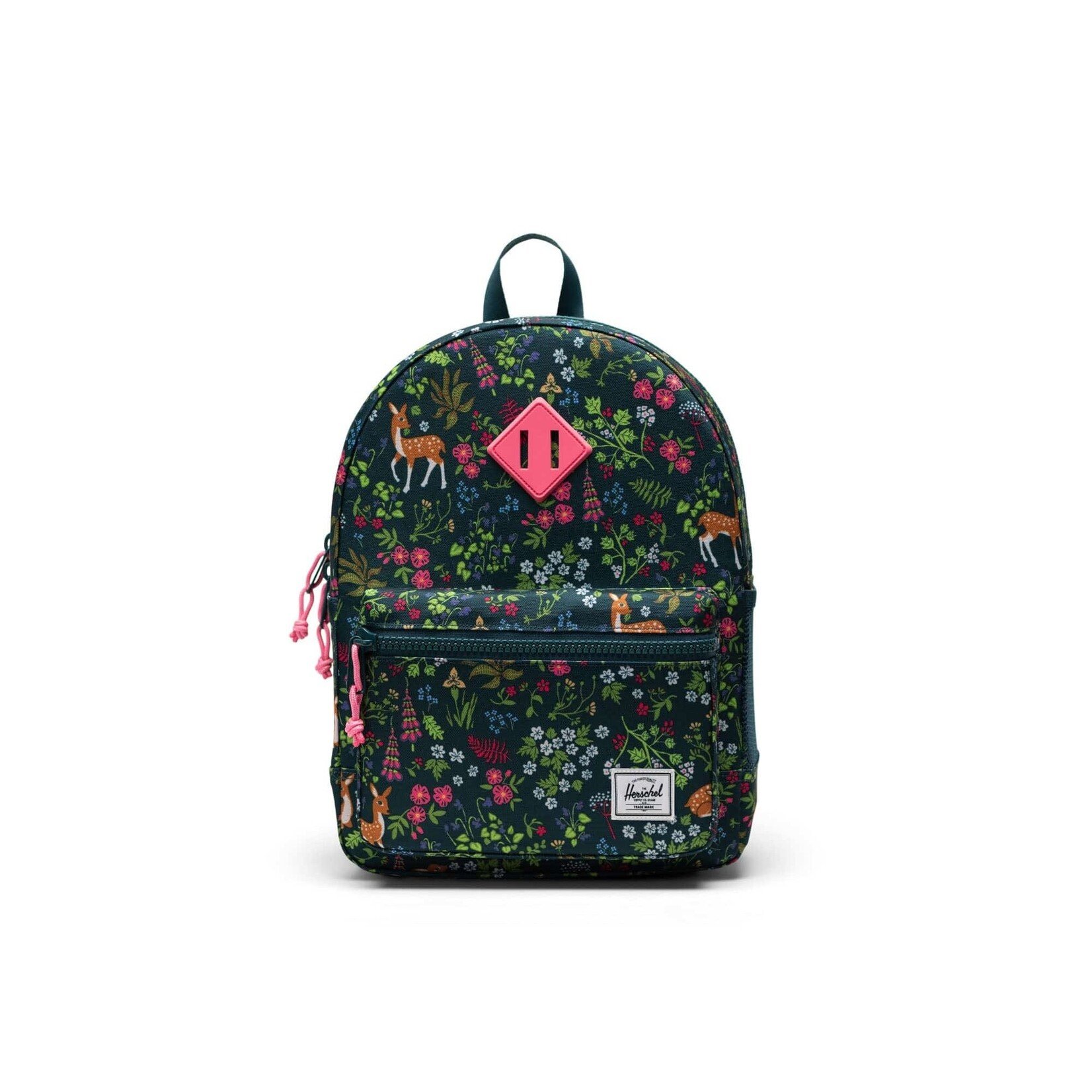 Herschel HERSCHEL - 'Deer Woodland Dark Sea' Backpack - Heritage Kids - 26L