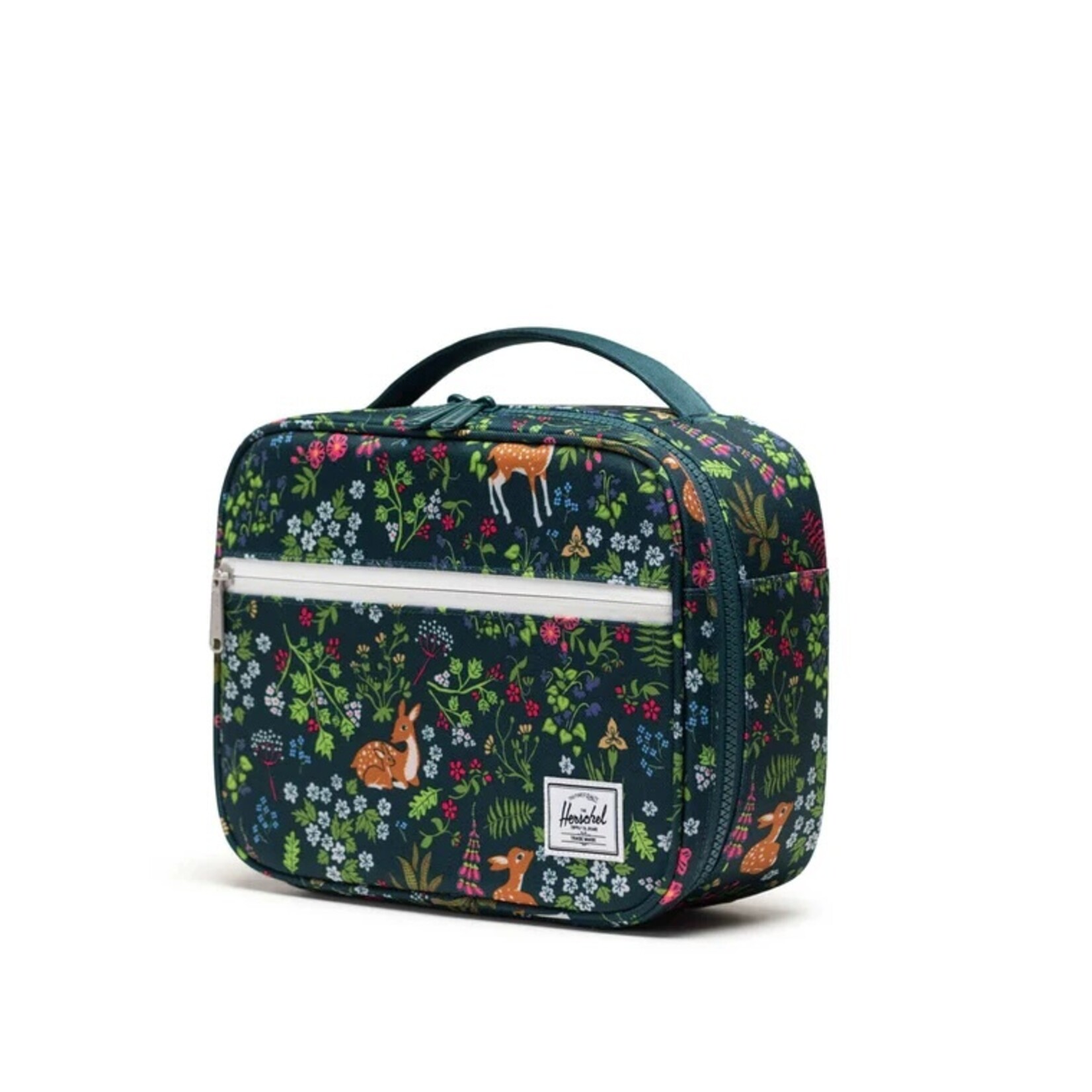 Herschel HERSCHEL - Boite à lunch Pop Quiz 'Deer Woodland Dark Sea'