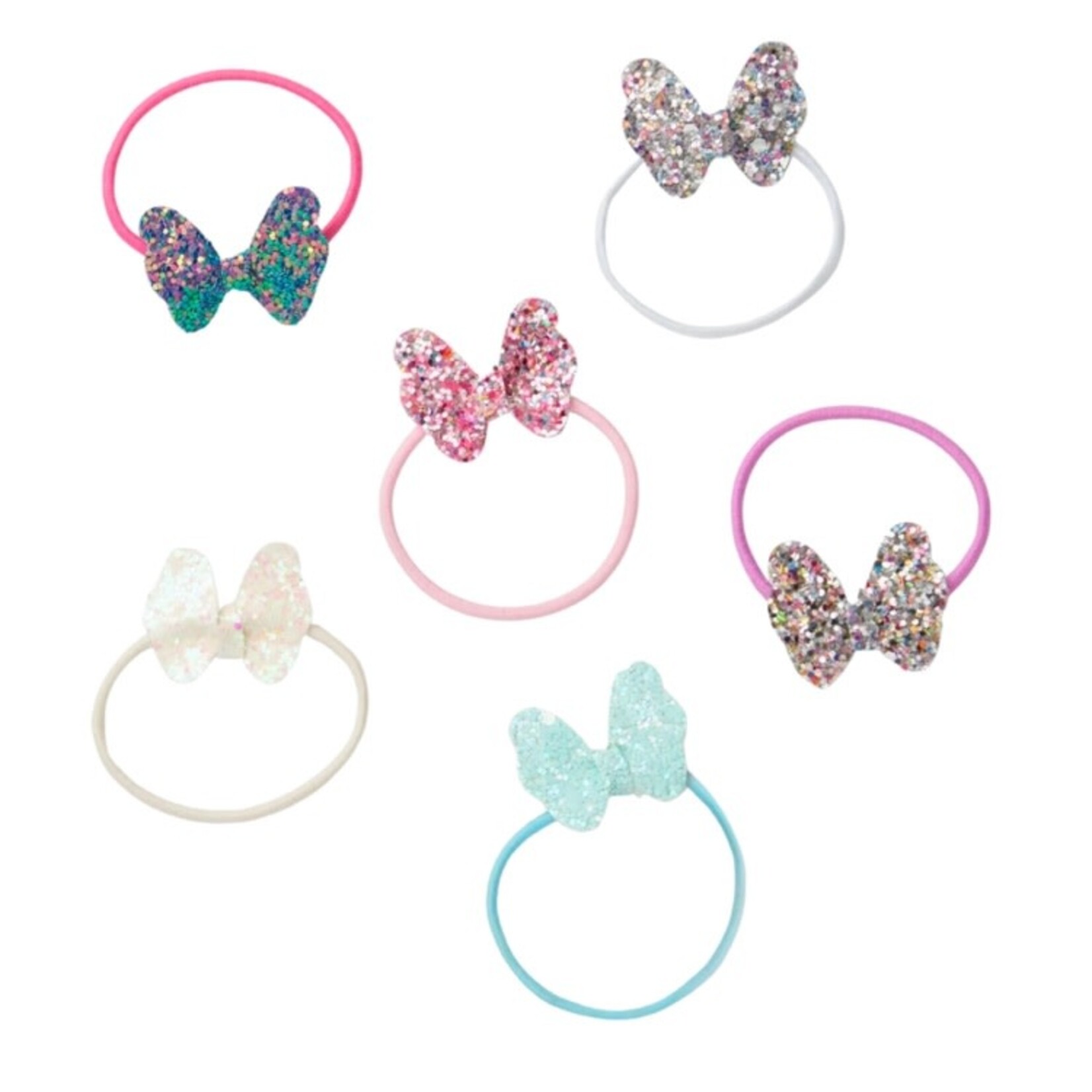 Hatley HATLEY - Shimmer Bows Hair Elastic Pack