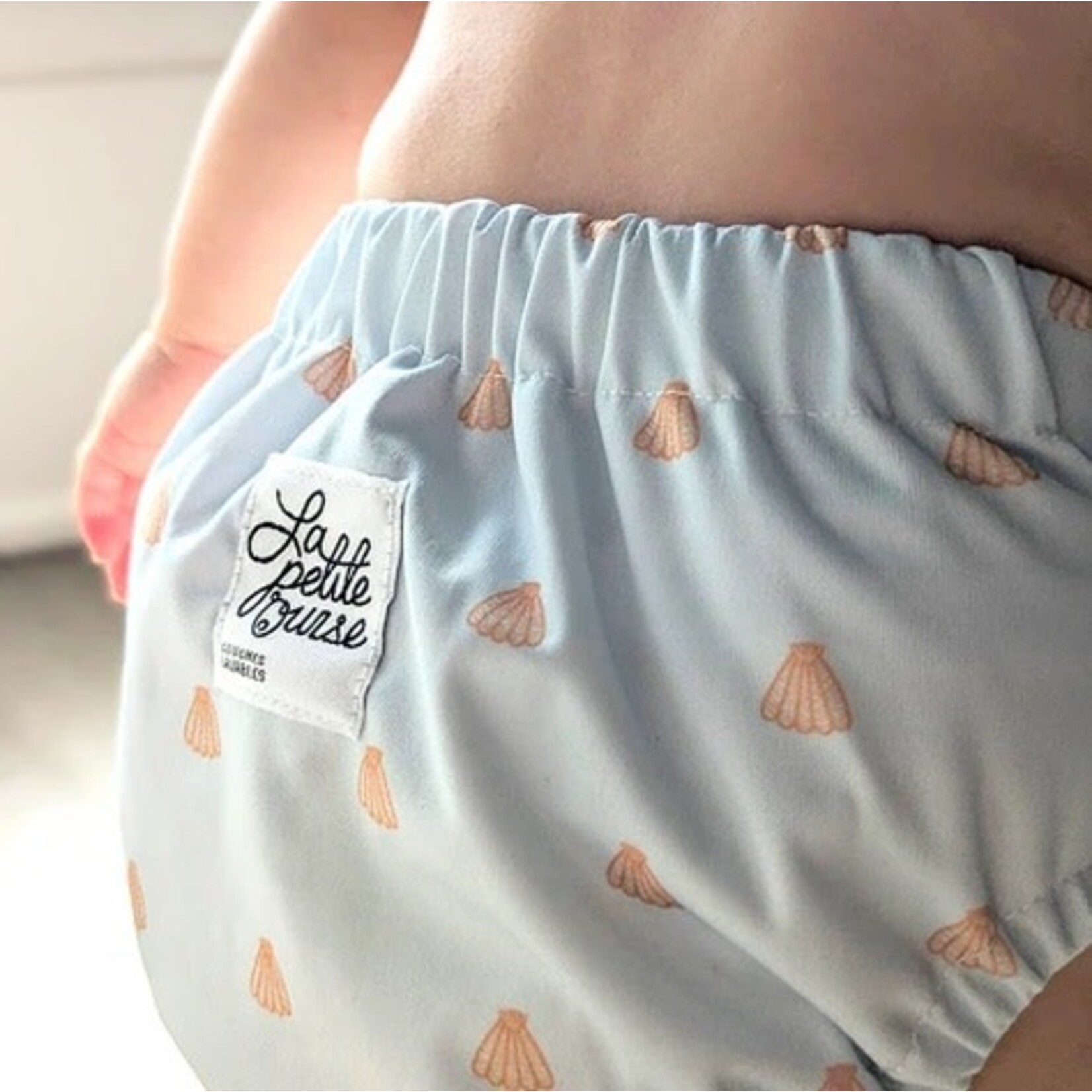 La Petite Ourse LA PETITE OURSE - Swim Diaper  'Shell'
