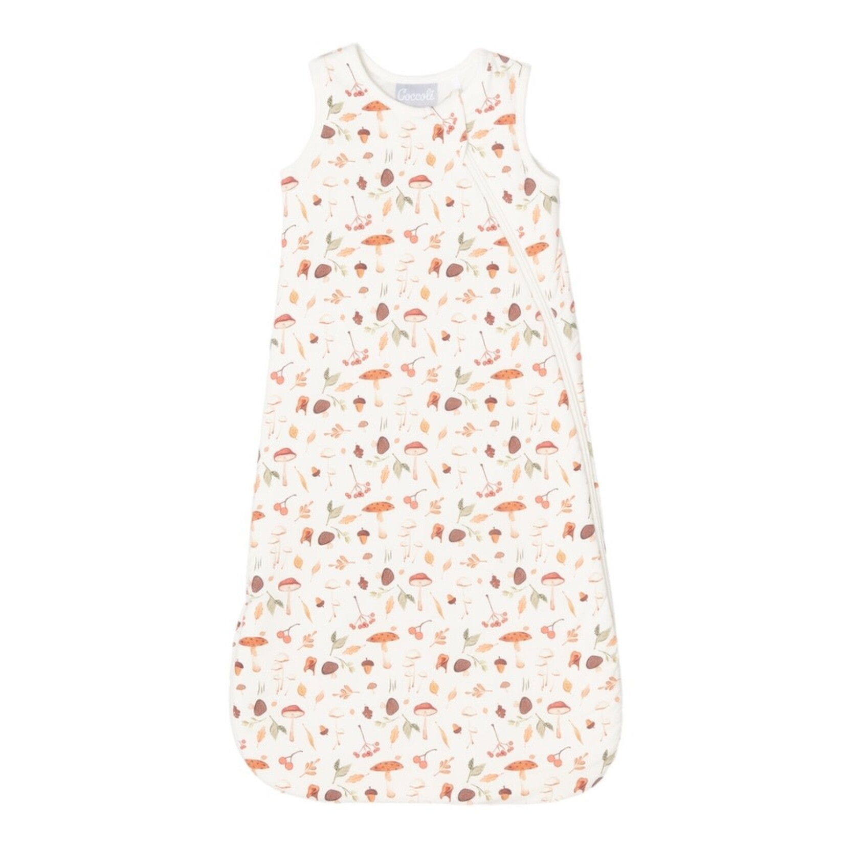 Coccoli COCCOLI - Gigoteuse/sac de nuit  crème avec motif de champignons - 1.5 TOGS