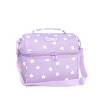 GEOCAN GEOCAN - Boite à lunch dome lilas avec imprimé de marguerites
