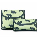 GEOCAN GEOCAN - Paquet de 2 sacs à sandwichs/collations - Ours (Execo)