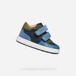 Geox GEOX - Chaussures à velcro 'B Biglia - Navy/Dark Sky'