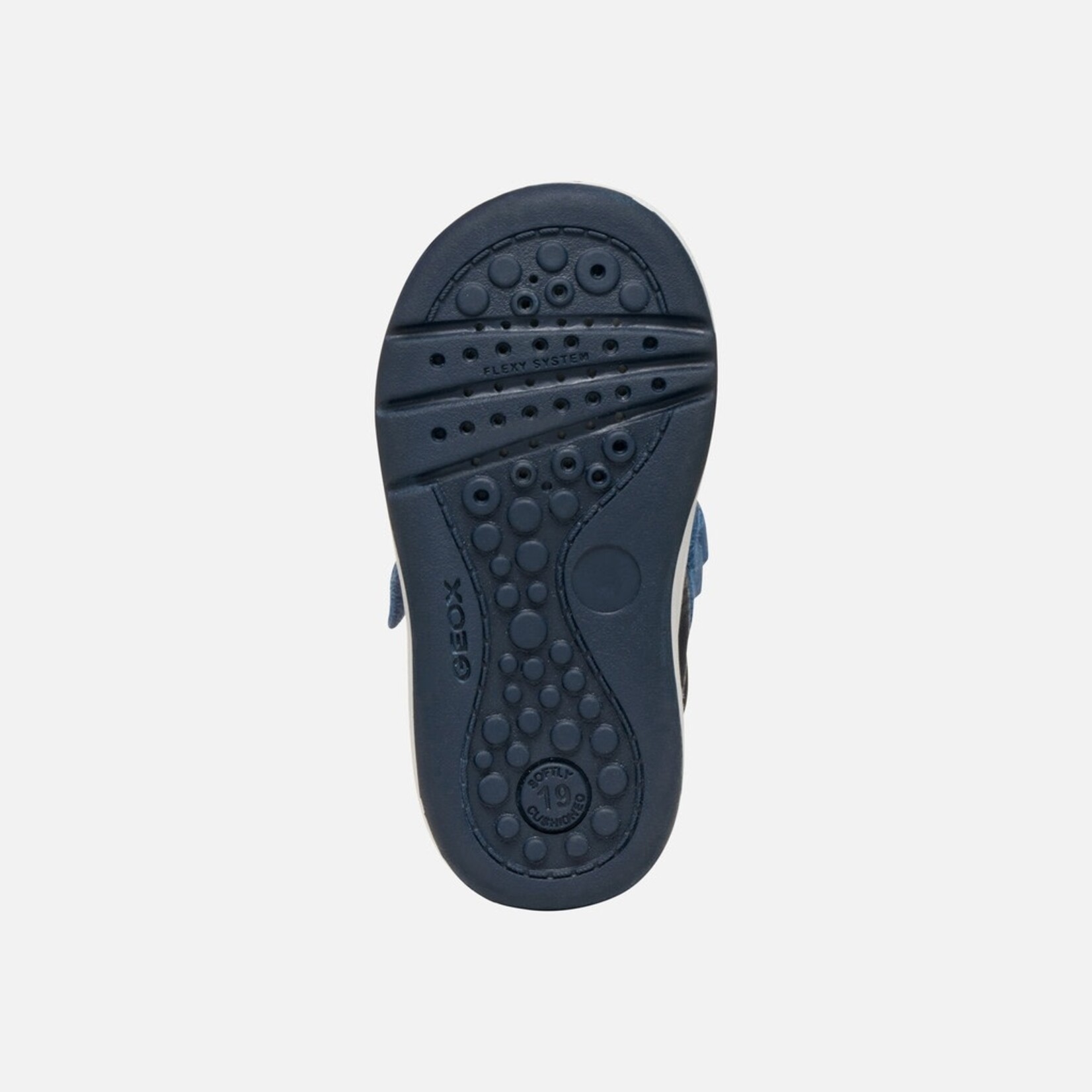 Geox GEOX - Chaussures à velcro 'B Biglia - Navy/Dark Sky'