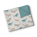 Olé Oops OLÉ OOPS - Minky Blanket - Whale Song