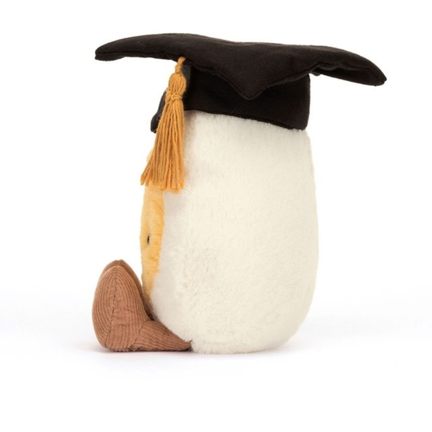 Jellycat JELLYCAT - Peluche oeuf de graduation 'Amuseables Boiled Egg Graduation'