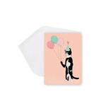 Lili Graffiti LILI GRAFFITI - Mini Carte de souhait - Bonne fête - Chat