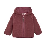 Enfant ENFANT - Dark Pink Teddy Jacket