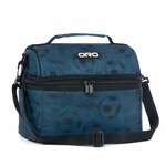 GEOCAN GEOCAN - Dark blue dome lunch box with soccer ball print
