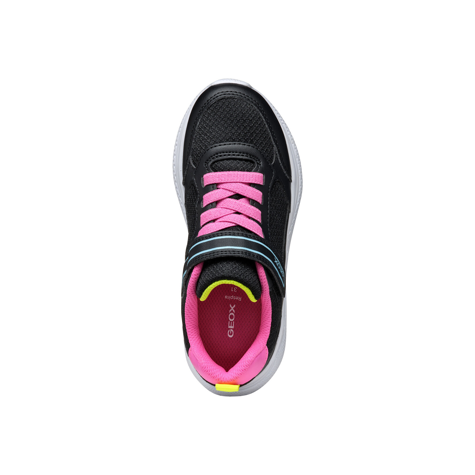 Geox GEOX - Chaussures de sport 'Sprintye - Navy/Fluo'