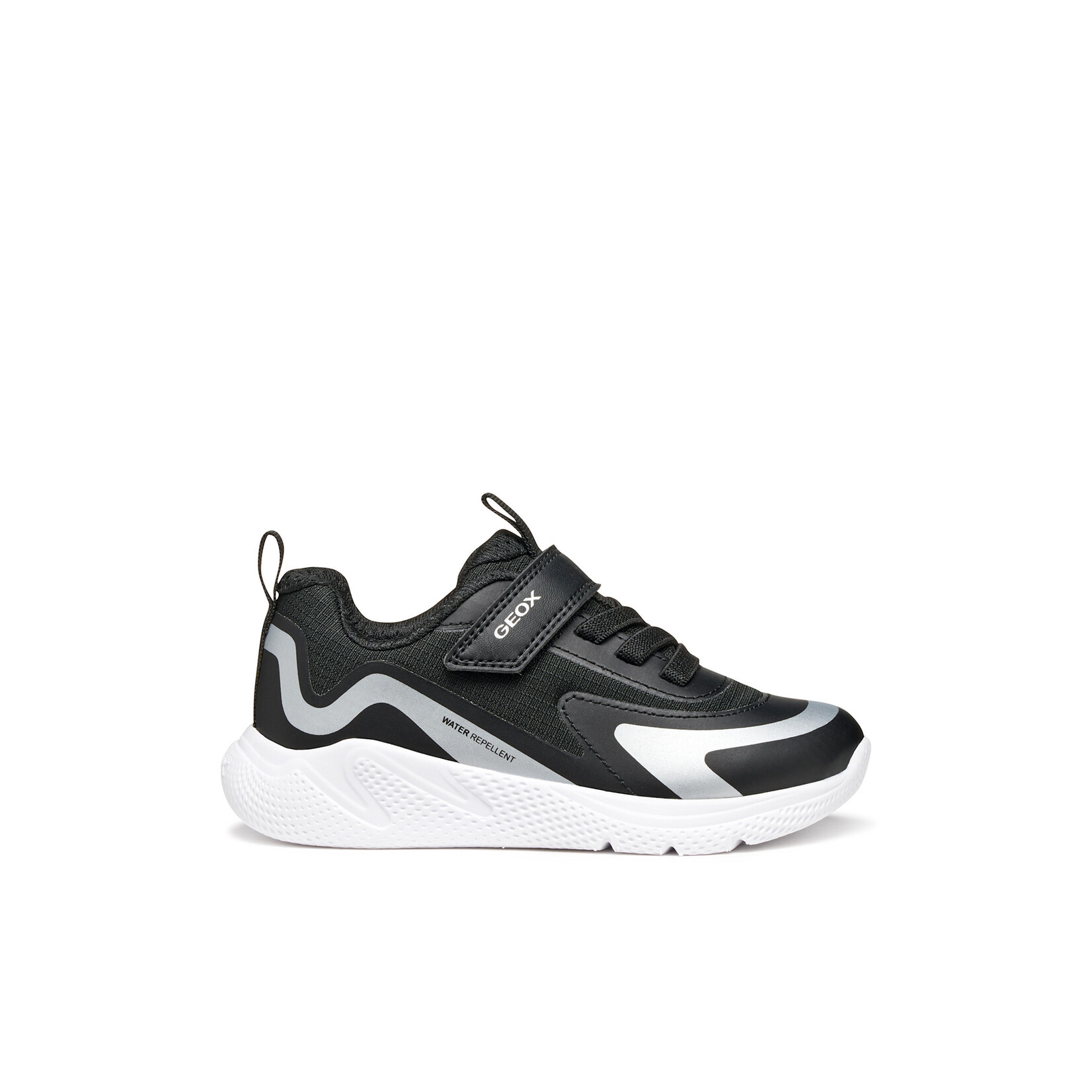 Geox GEOX - Black and gray sports shoes 'Sprintye - Black'