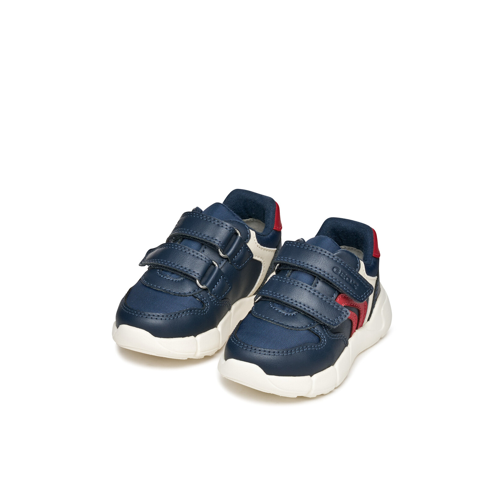 Geox GEOX - Velcro sneakers 'B Flexyper Mini - Navy/Red'