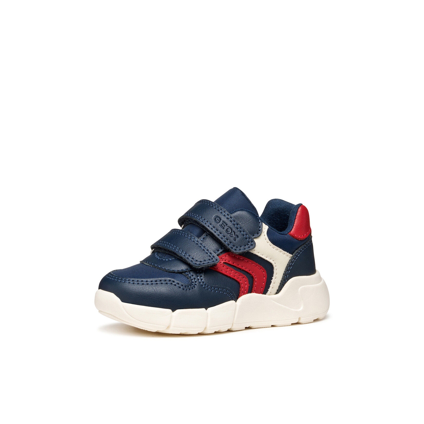 Geox GEOX - Velcro sneakers 'B Flexyper Mini - Navy/Red'