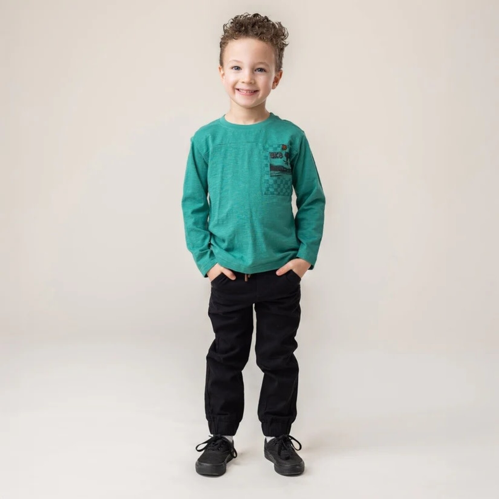 Nanö NANÖ - Dark Mint Long Sleeve T-Shirt 'Sens unique'