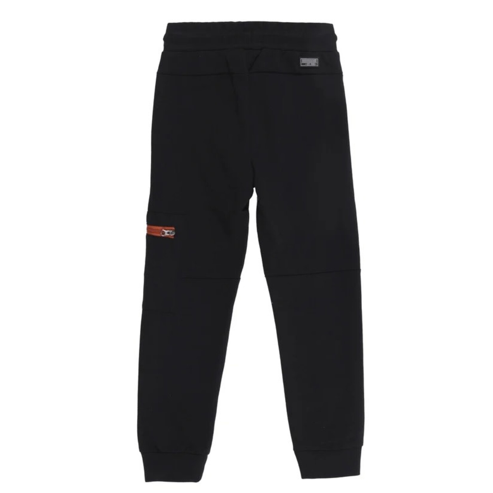 Nanö NANÖ - Black Jogging Pants with Brown Zipper 'Sens unique'