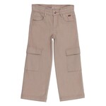 Nanö NANÖ - Pantalon de style Cargo - Beige 'Fleurs d'Antan'