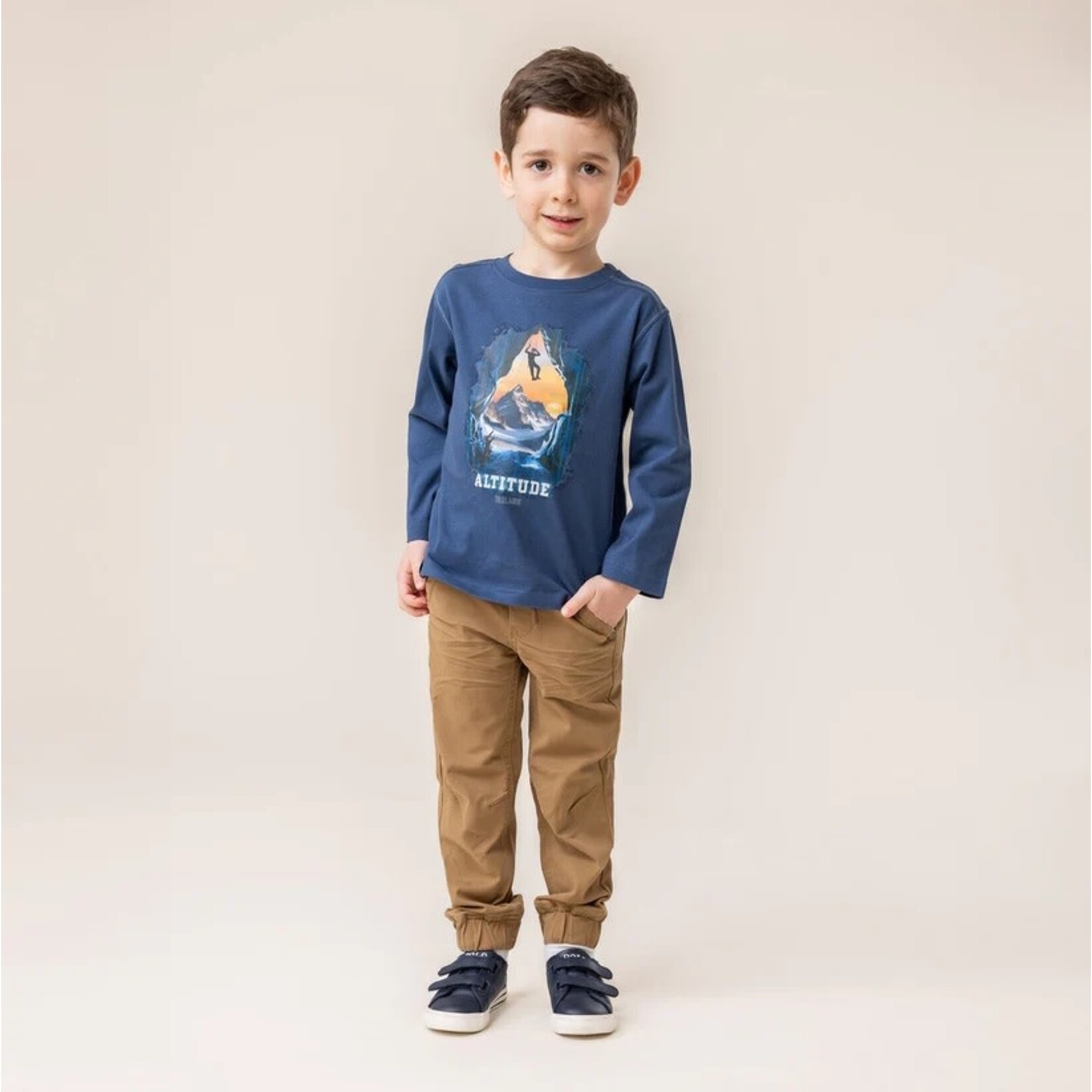 Nanö NANÖ - Pantalon joggers brun 'Glacier'