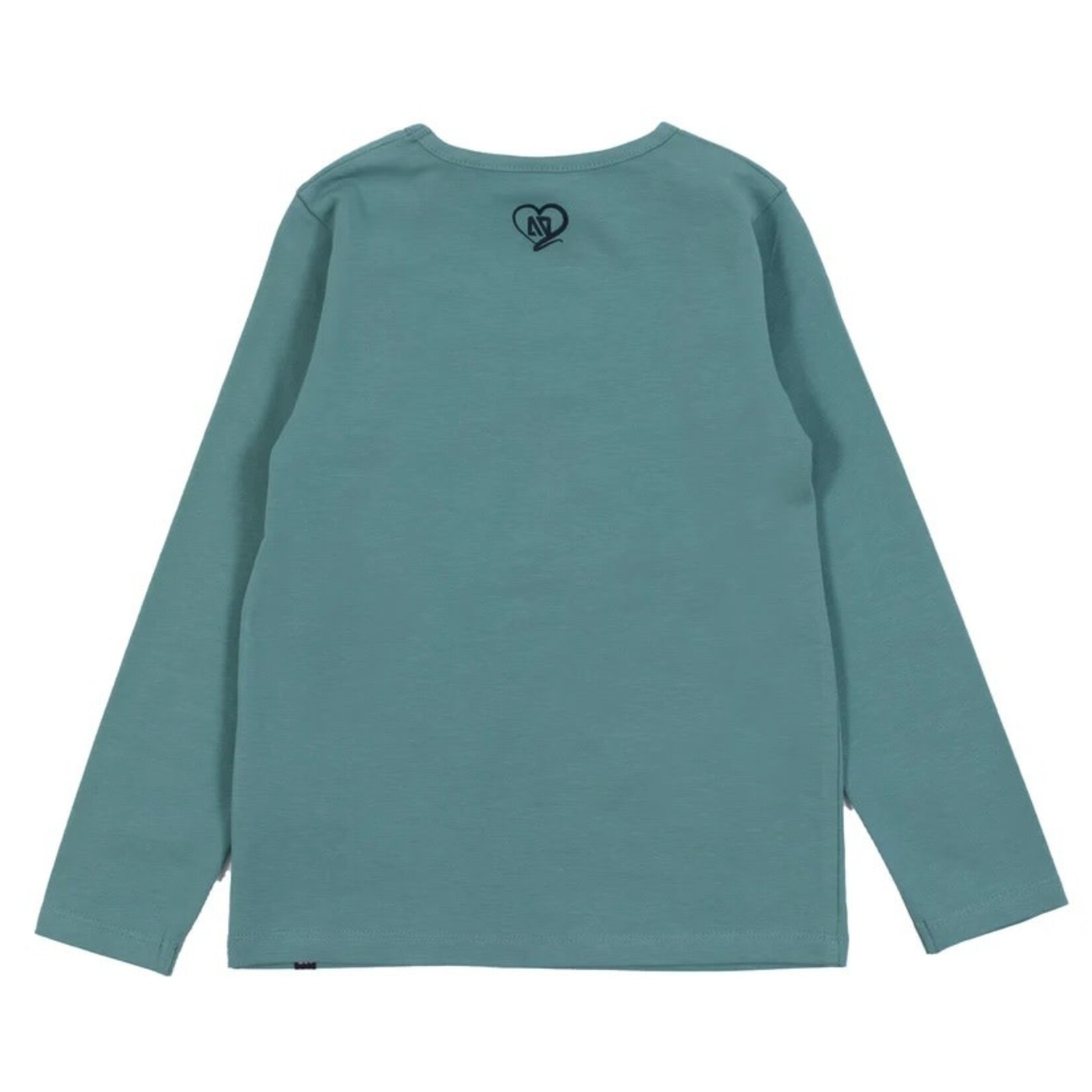 Nanö NANÖ - T-shirt à manches longues vert menthe 'Balade automnale'