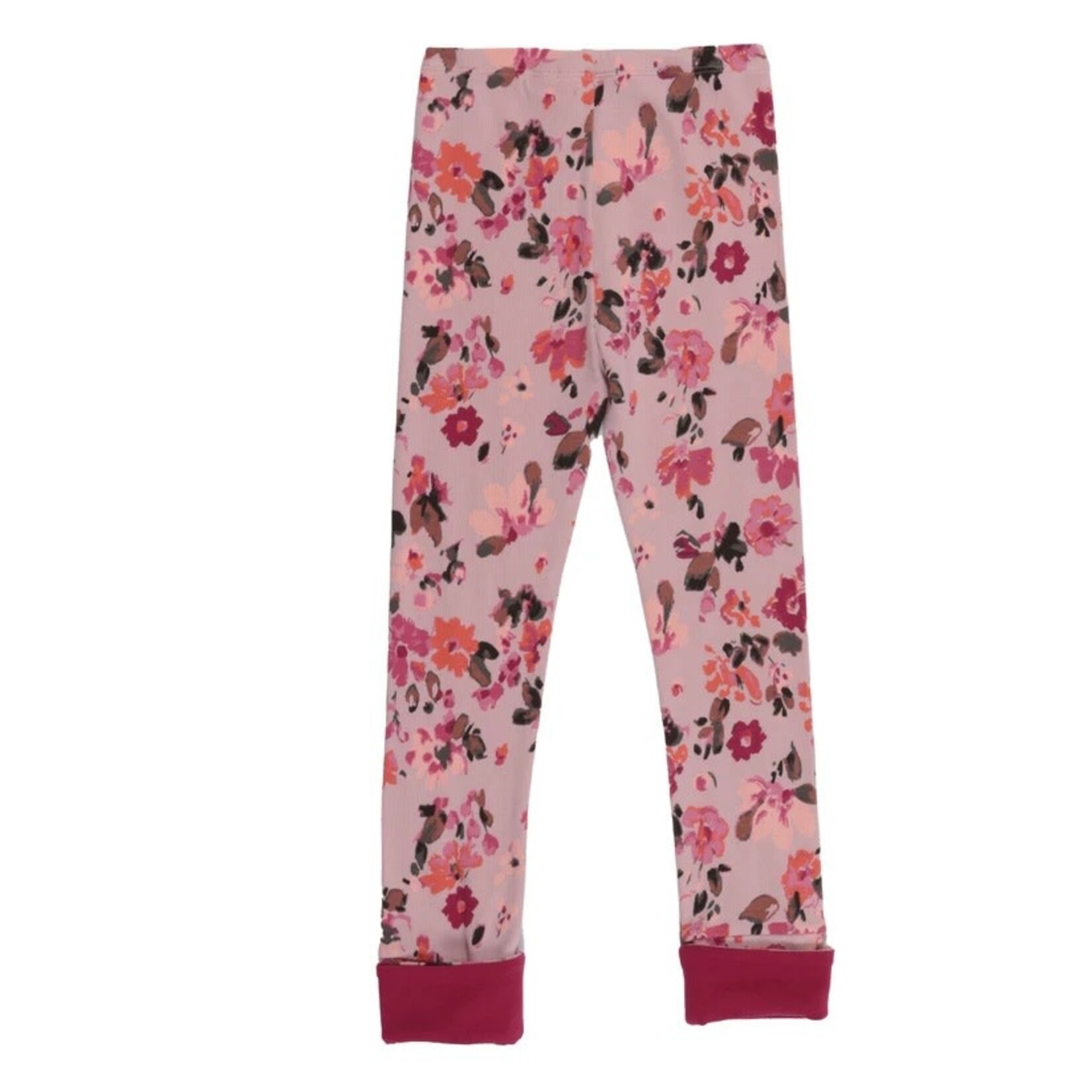 Nanö NANÖ - Legging rose pâle 'Fleurs d'Antan'