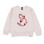 Nanö NANÖ - Ivory 'Fleurs D'Antan' Long-sleeved Sweater